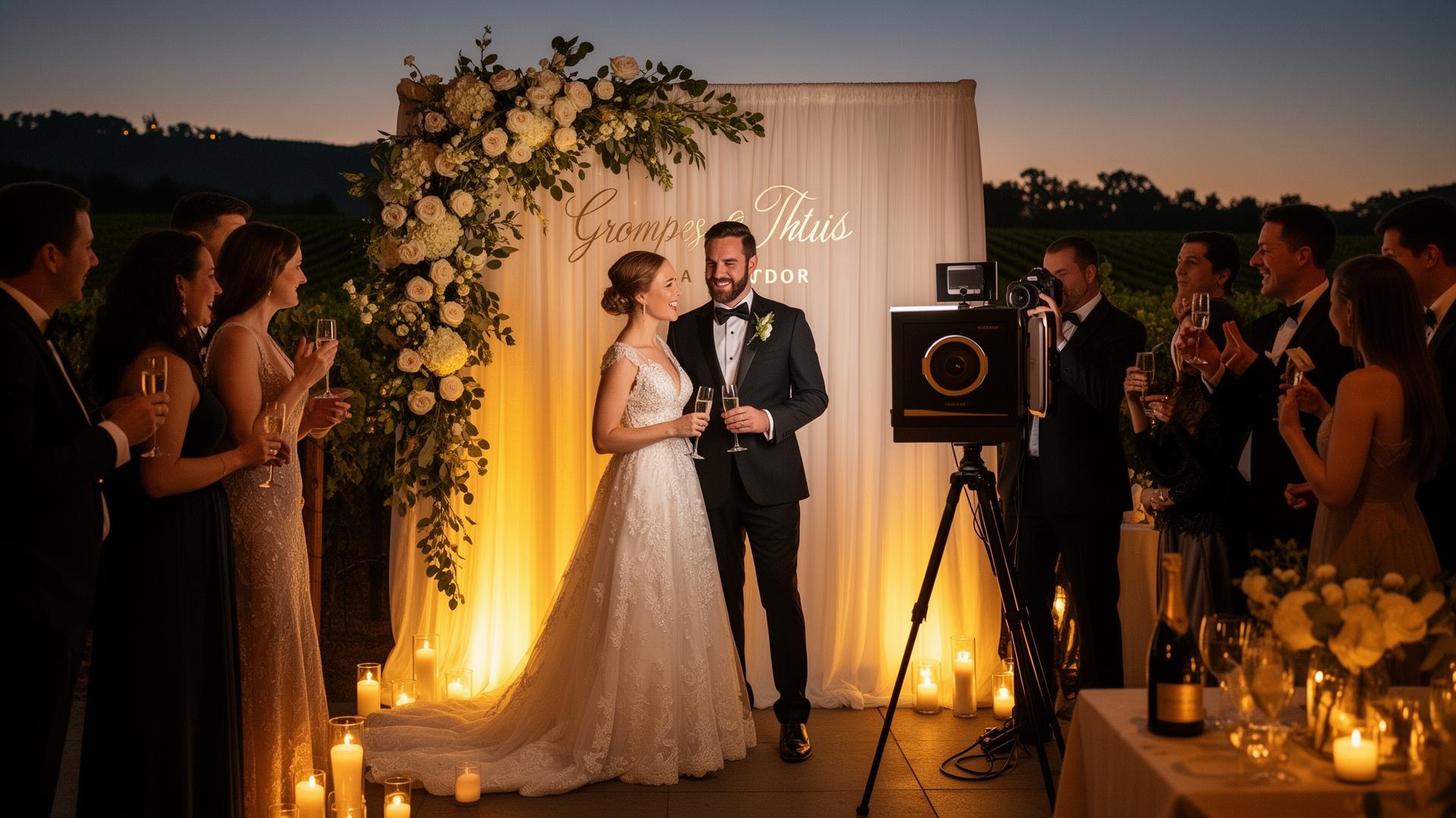 Photo Booth Rentals at BackRoad Vines | Fairfield | AW SNAP! Bay Area